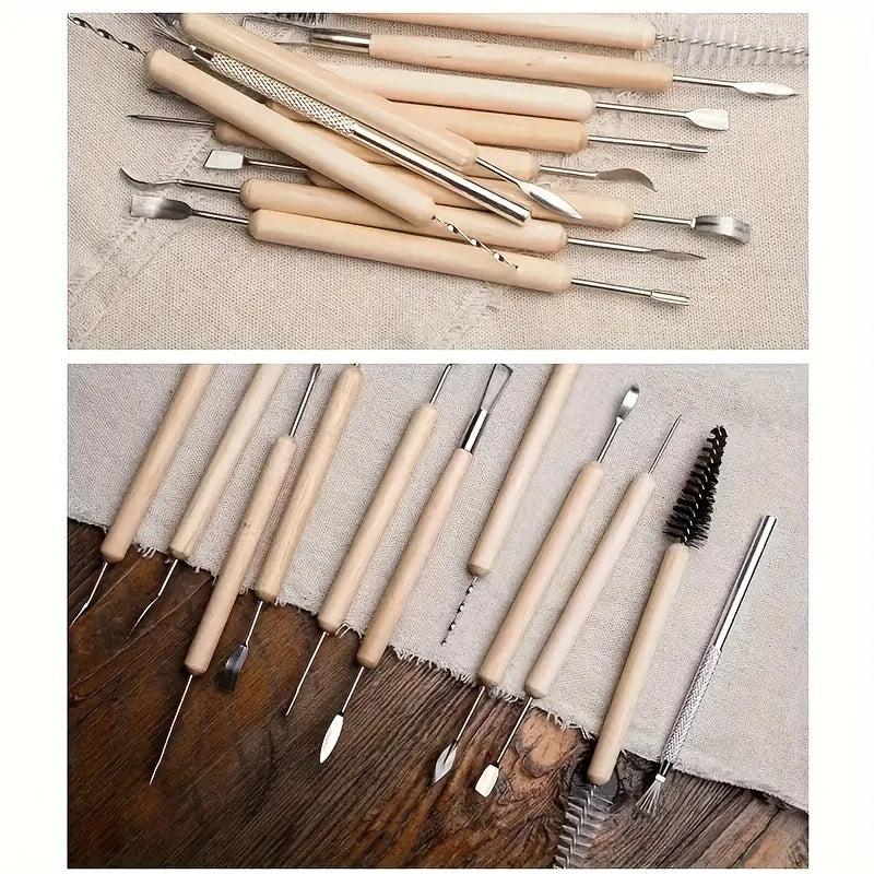 DIY Clay Tool Cold Porcelain Polymer Molding Tools Carving Ceramic