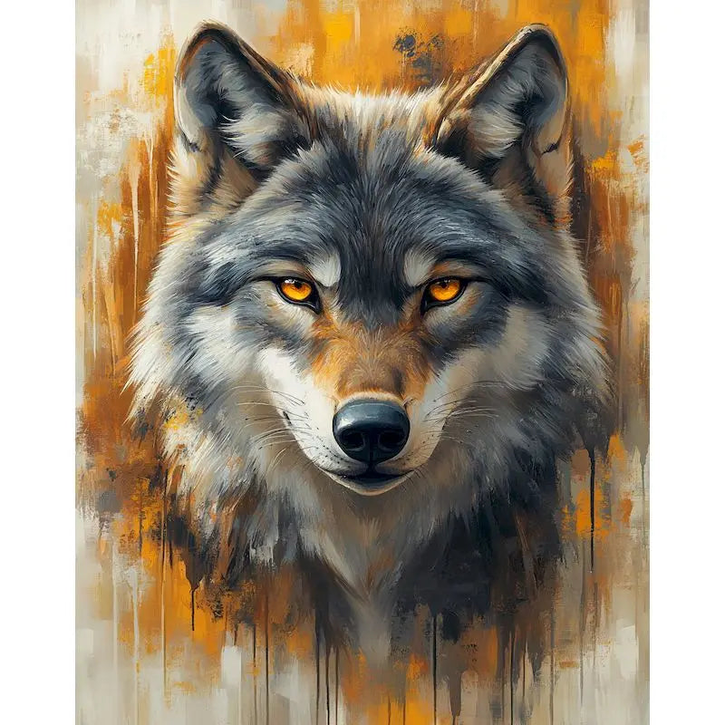 Paint by Number Kit for Adults – Flower & Animal Canvas 60×75cm
