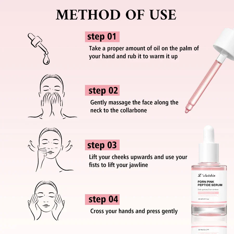 SANENDI PDRN Pink Peptide & Niacinamide Glow Face Serum