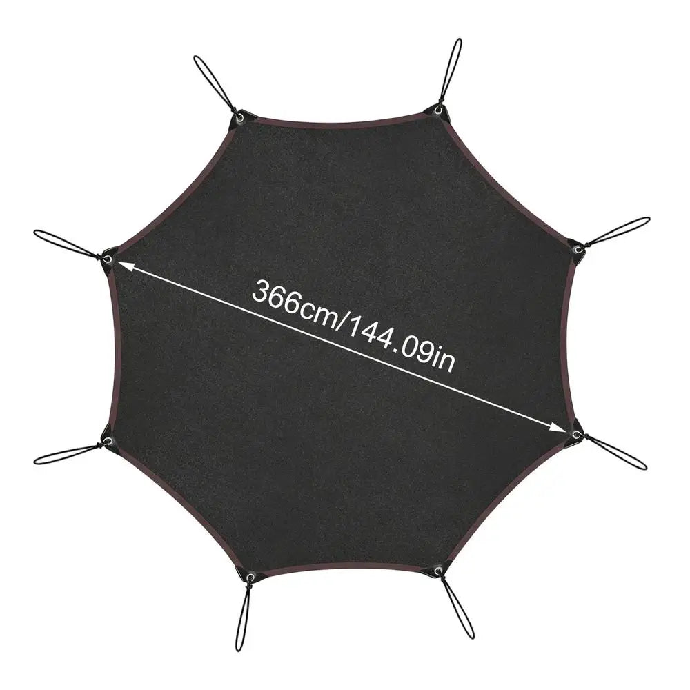 Trampoline Sunshade Cover 10/12/14 FT | UV & Weather Shield