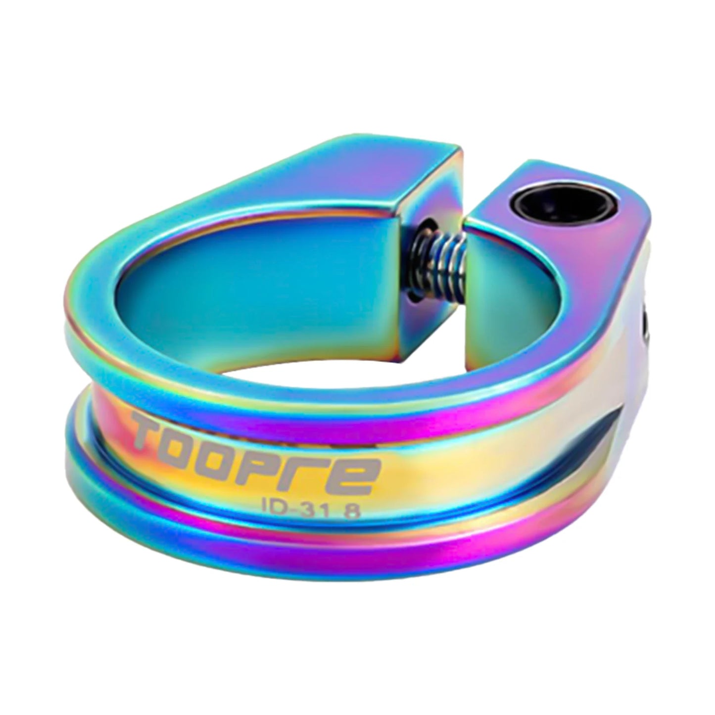 Aluminum Alloy Road Bike Seat Clamp Bicycle Seatpost Collar Clamp Tube Clips Gift for Cycling Enthusiasts Peaceful Pleasures Health and Wellness 31.8MM