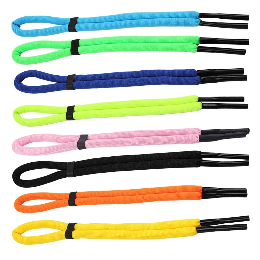 Floating Sunglasses Straps 8-Pack – Eyewear Lanyard for Water Peaceful Pleasures Health and Wellness