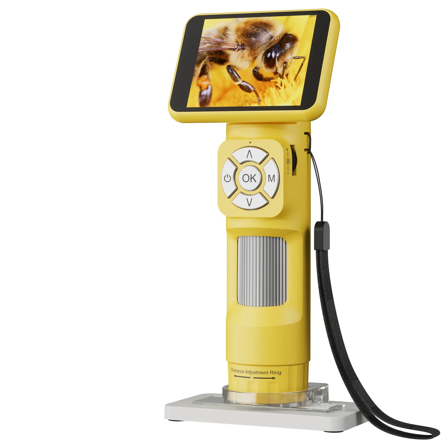 Handheld Children's Puzzle Electron Microscope Digital Magnifying Glass Peaceful Pleasures Health and Wellness