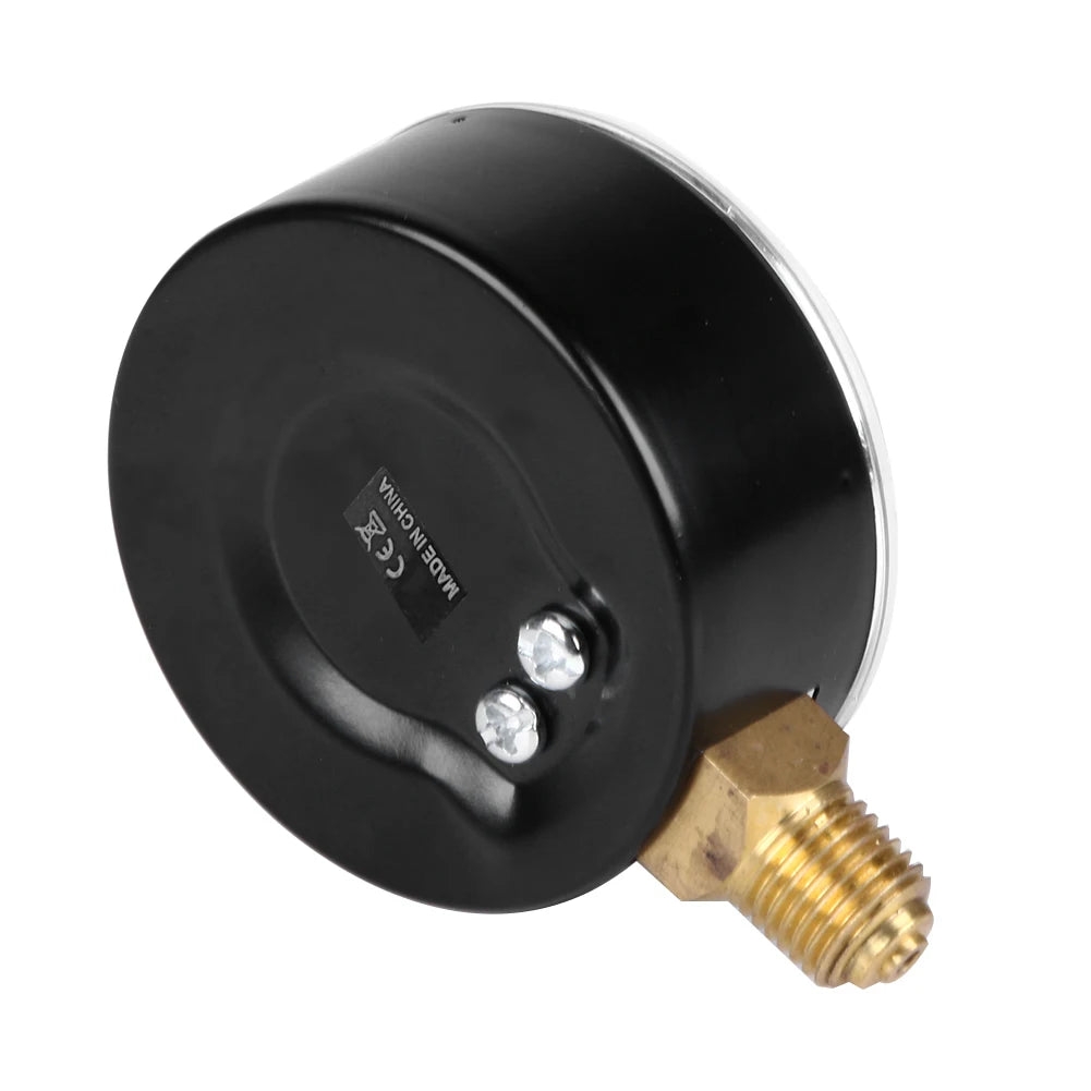 6 Bar Pressure Gauge 2.3" Face | Air Water Oil Gas Manometer