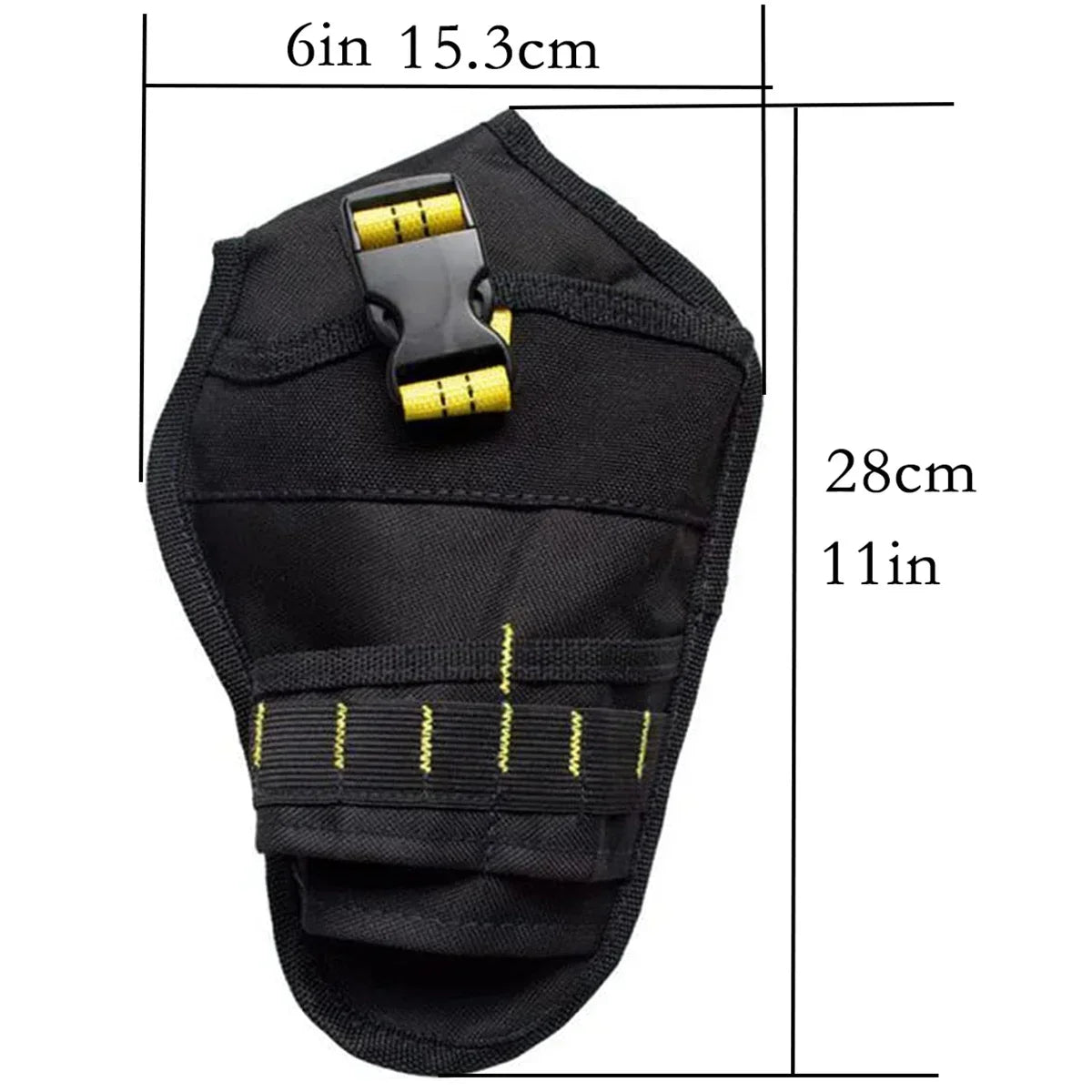 Cordless Drill Holster with Metal Clip & Single Hook | Oxford
