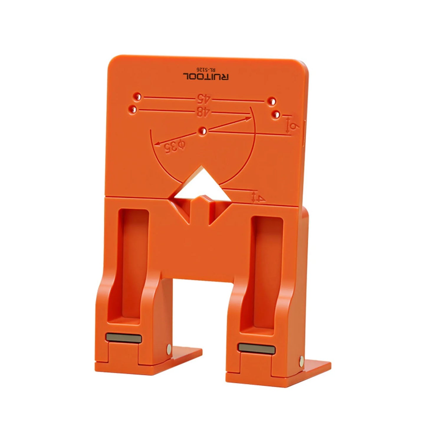 Magnetic Cabinet Door Hinge Alignment Tool Hinge Installation Tool Cabinet Hinge Jig for Professional Woodworkers Women Men Peaceful Pleasures Health and Wellness 1PC