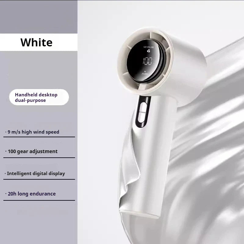 URGGU Handheld Mini Fan 3000mAh | 100 Speeds USB Rechargeable
