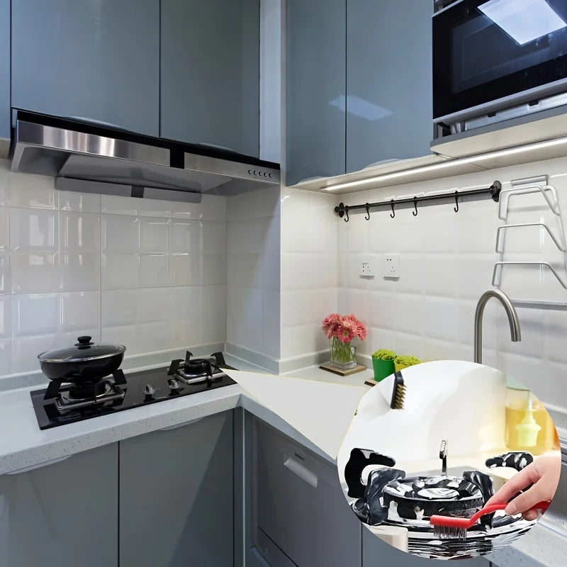 5-Piece Kitchen Cleaning Brush & Scraper Set | Stove & Hood