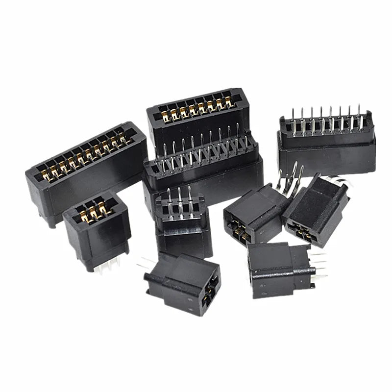 5PCS Edge Card Connector PCB Gold Finger Slot Socket 8 10 12 14 16 18 20 22 24 26 28 30 36 40 Pin Peaceful Pleasures Health and Wellness