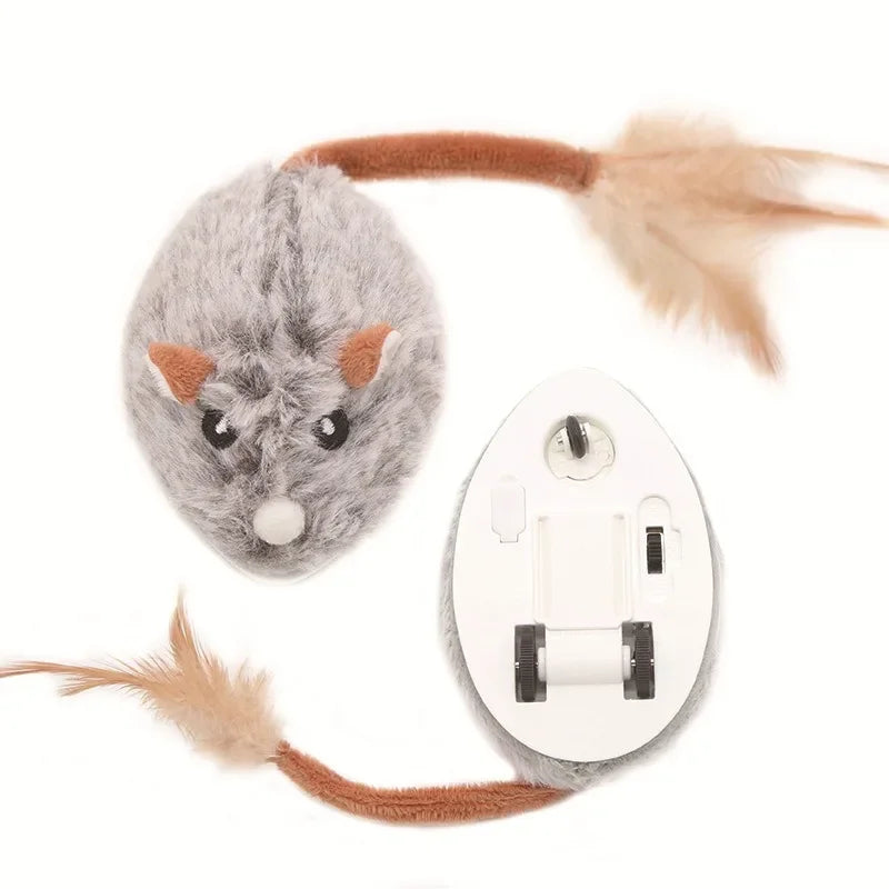 Automatic Electric Mouse Cat Toy – Interactive Self-Moving Toy
