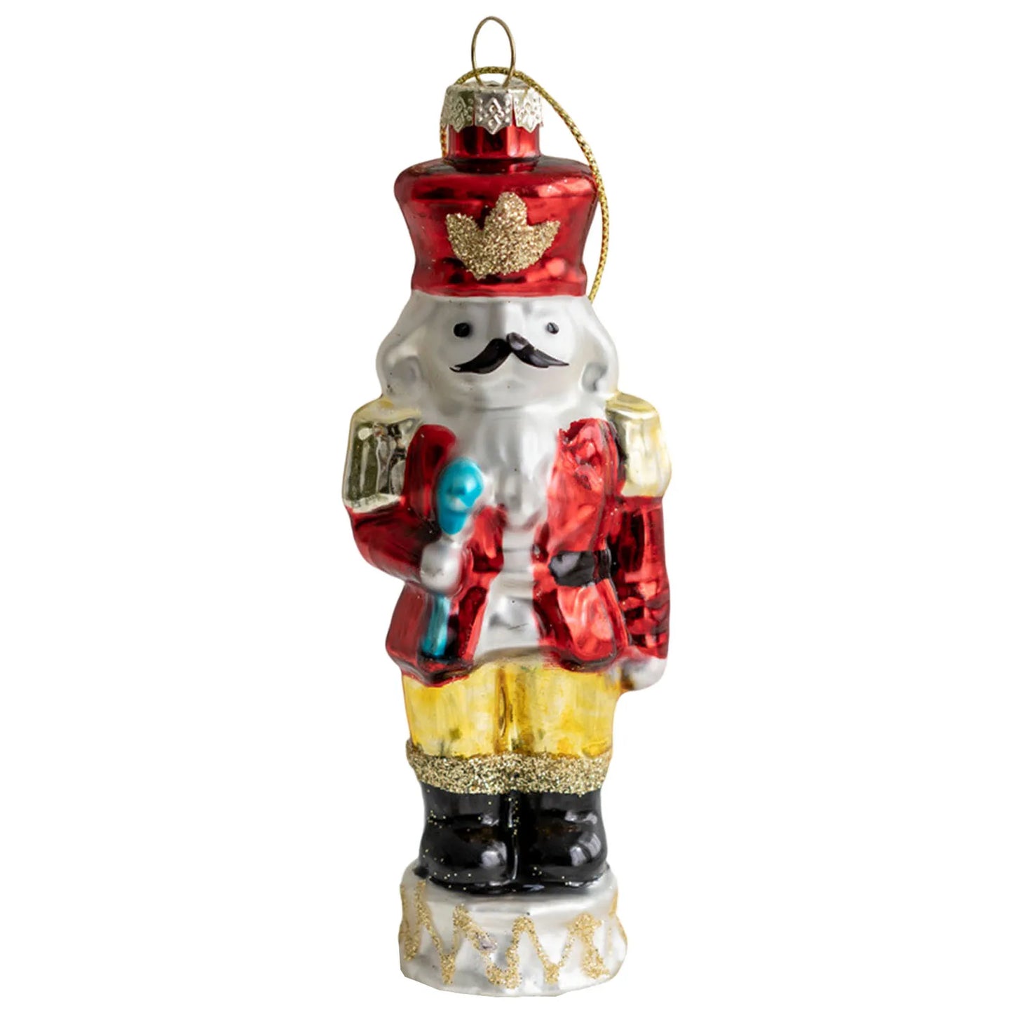 Mini Christmas Glass Pendant Snowman Santa Claus Christmas Tree Pendant for Christmas Tree Holiday Western Decor Peaceful Pleasures Health and Wellness Soldier