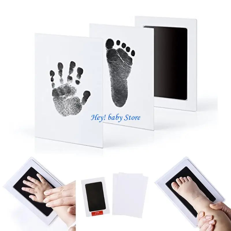 Newborn Inkless Handprint & Footprint Clean-Touch Pad Kit