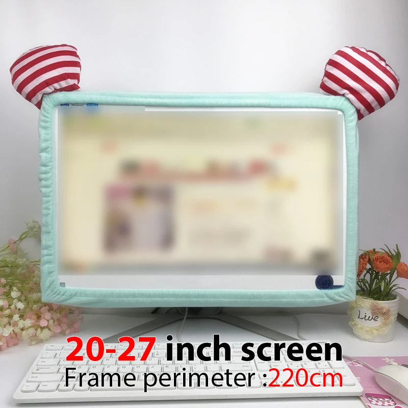 Cute Dustproof Monitor & Laptop Cover – Protective Fabric Cover