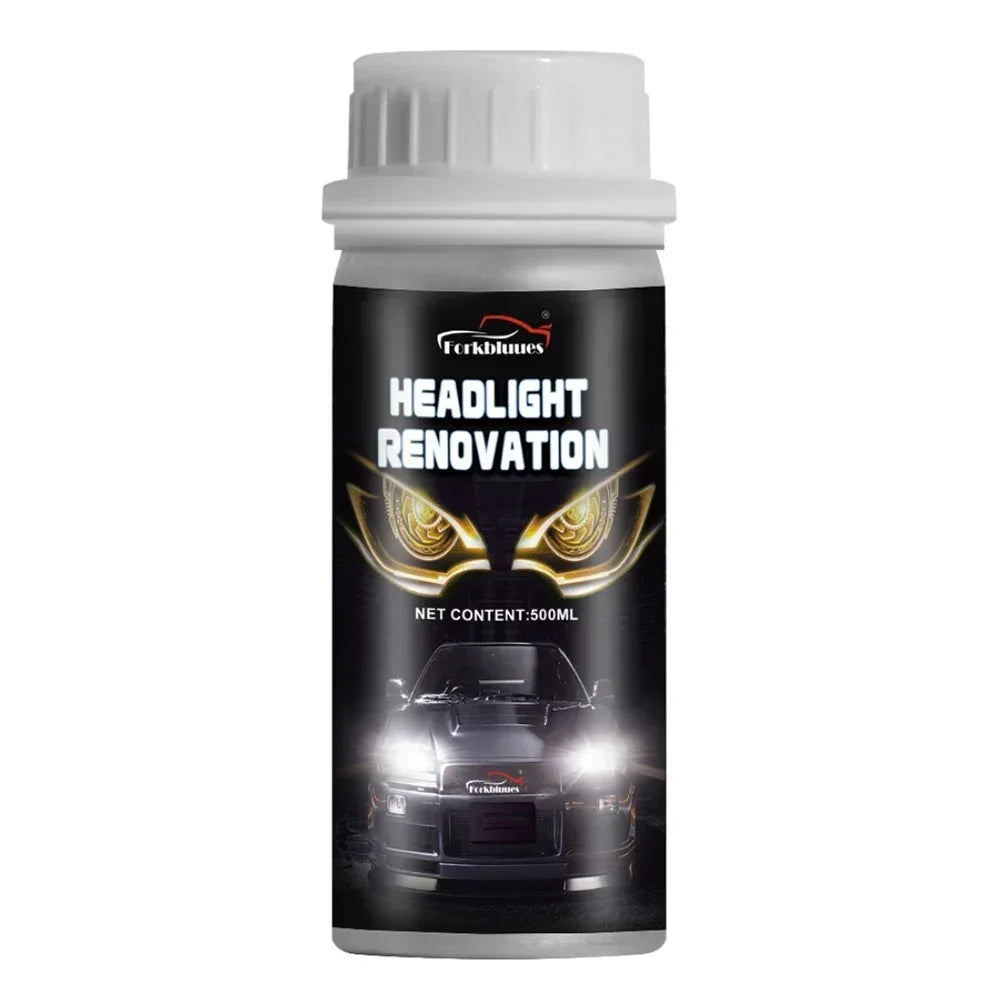 Car Headlights Renovation Polishing Kit Headlight Restoration MotorcycleAutomotive Care Tool 800ML Liquid Polymer Evaporator Peaceful Pleasures Health and Wellness 200ml no tool