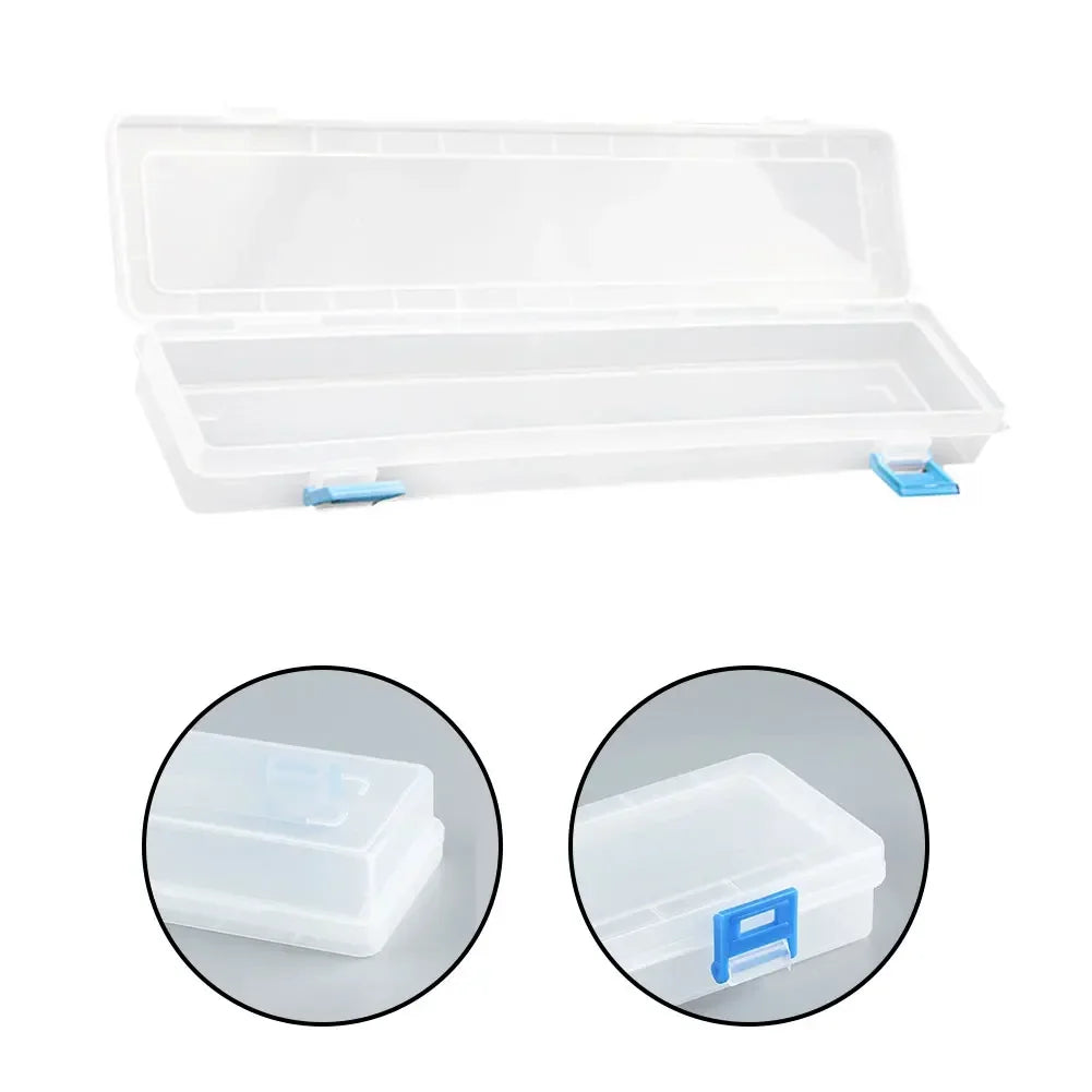 Plastic Art Brush & Pencil Storage Case | Drawing Organizer