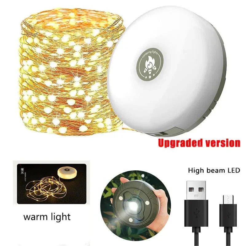 ESMARTER 10M LED Camping Light Strip | RGB Waterproof IP44