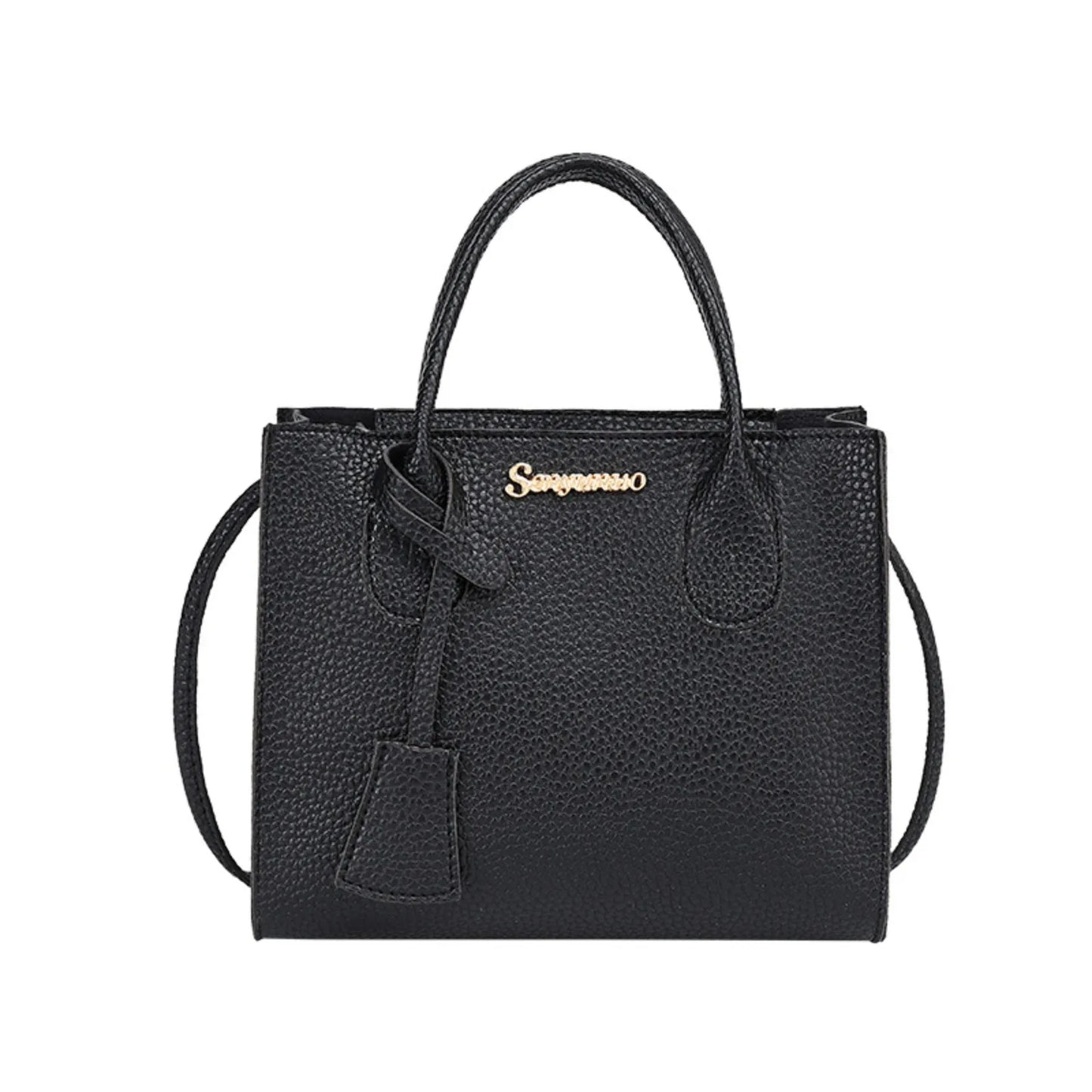 Women's Large Tote Bag PU Leather Shoulder & Crossbody Handbag