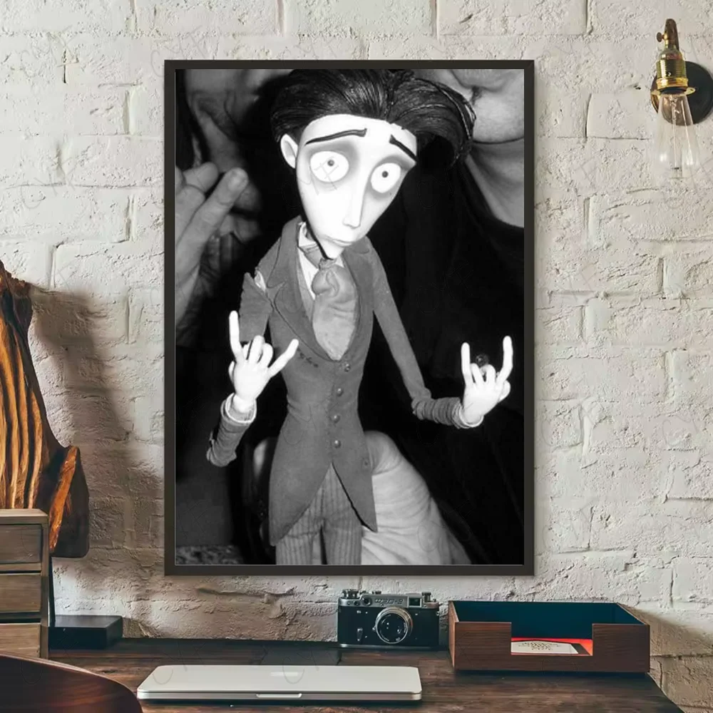 Corpse Bride Cartoon Poster – HD Waterproof PVC Wall Art Decor