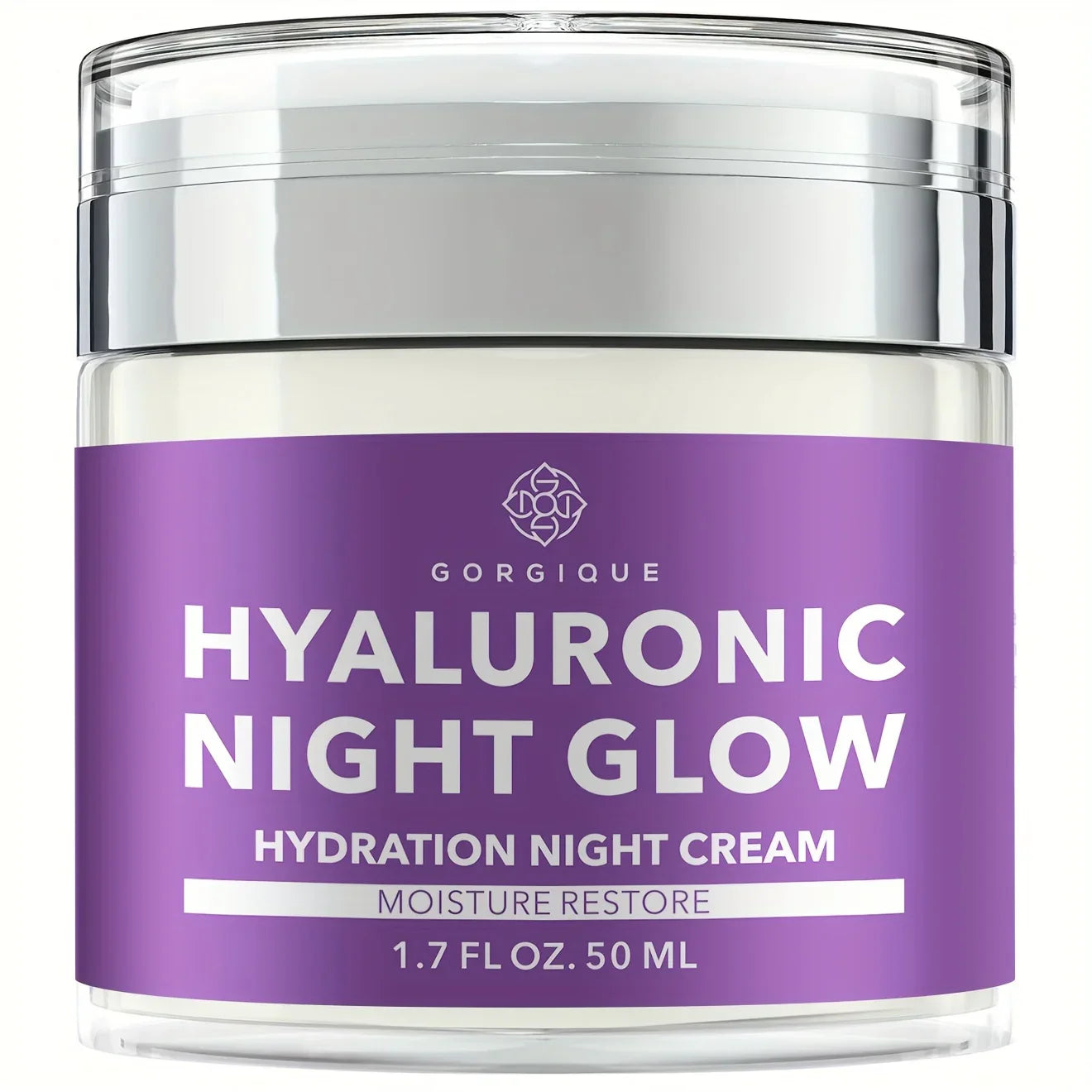 GORGIQUE Hyaluronic Acid Night Cream – Hydrate & Glow