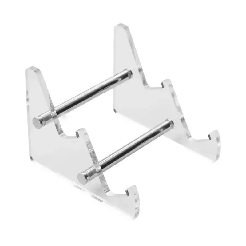 Transparent Acrylic Keyboard Stand – 1/2/3-Tier Desk Display Rack