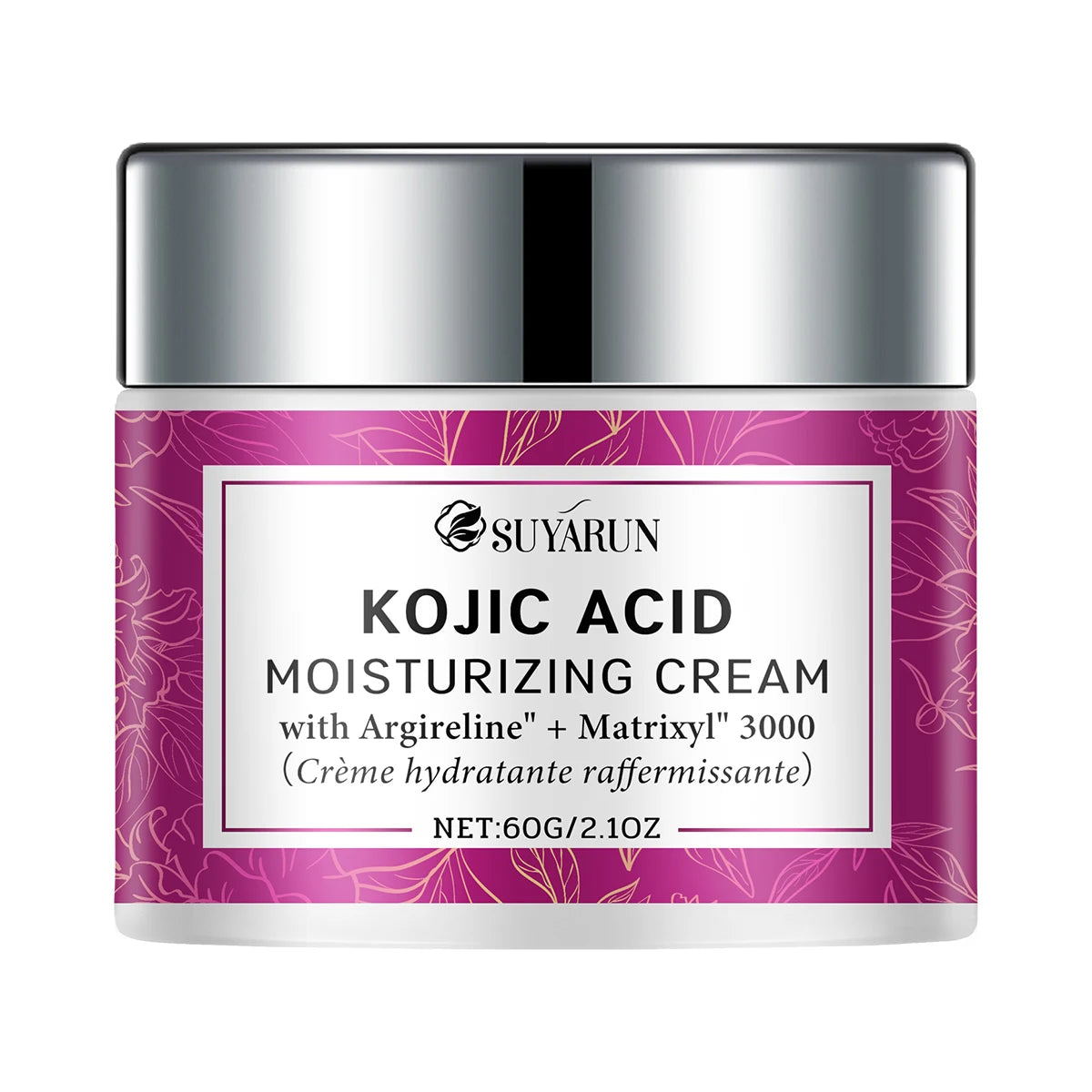 SUYARUN Advanced Vitamin C Kojic Acid Collagen Face Cream - Brightening Anti-Aging Moisturizer for Glowing Skin Peaceful Pleasures Health and Wellness 60g