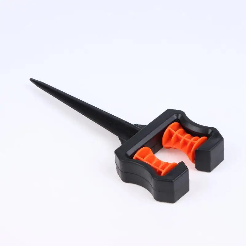 Garden Hose Guide Spike 10.24" ABS Hose Holder & Roller