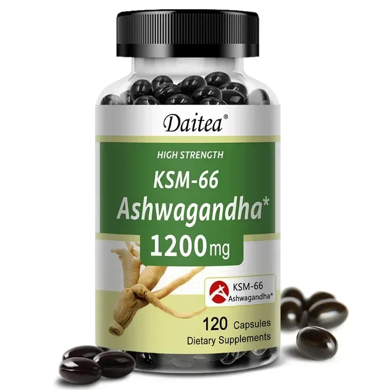 KSM-66 Ashwagandha 1200mg – Stress, Sleep & Mood Support