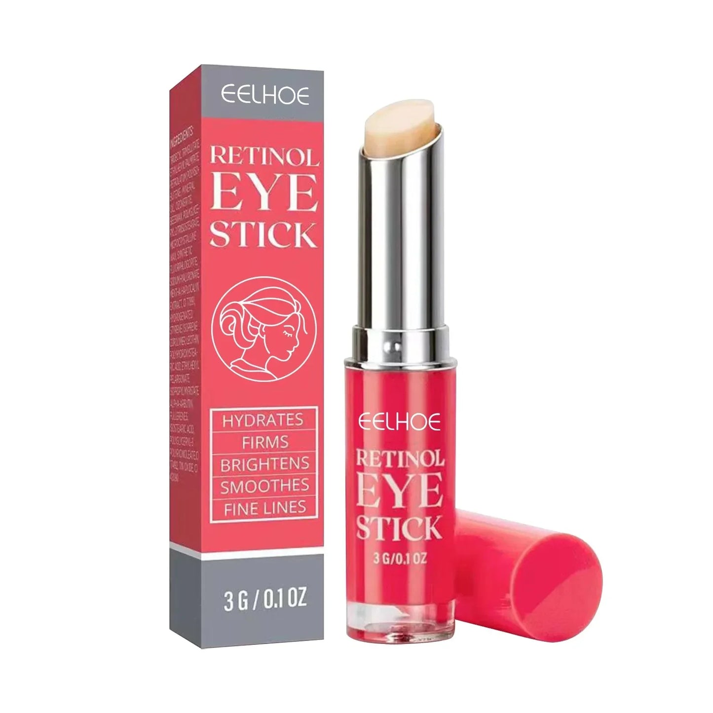 Retinol Eye Cream Stick – Dark Circles & Fine Line Repair Peaceful Pleasures Health and Wellness 1pcs