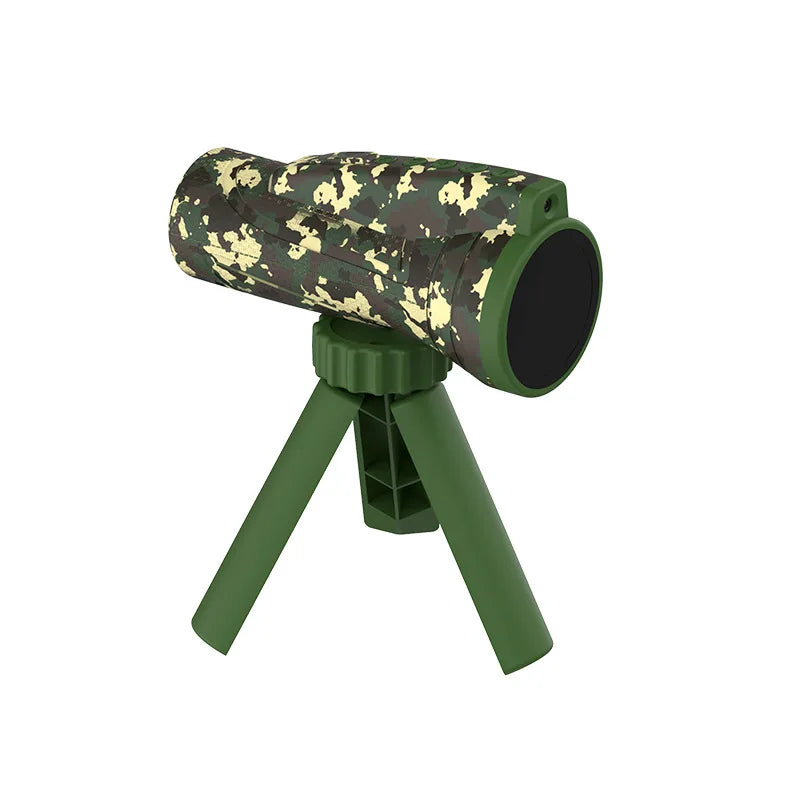 Children's High-Power High-Definition Telescope Scientific Experiment Toy Can Take Photos, Videos, Digital Telescope Peaceful Pleasures Health and Wellness green