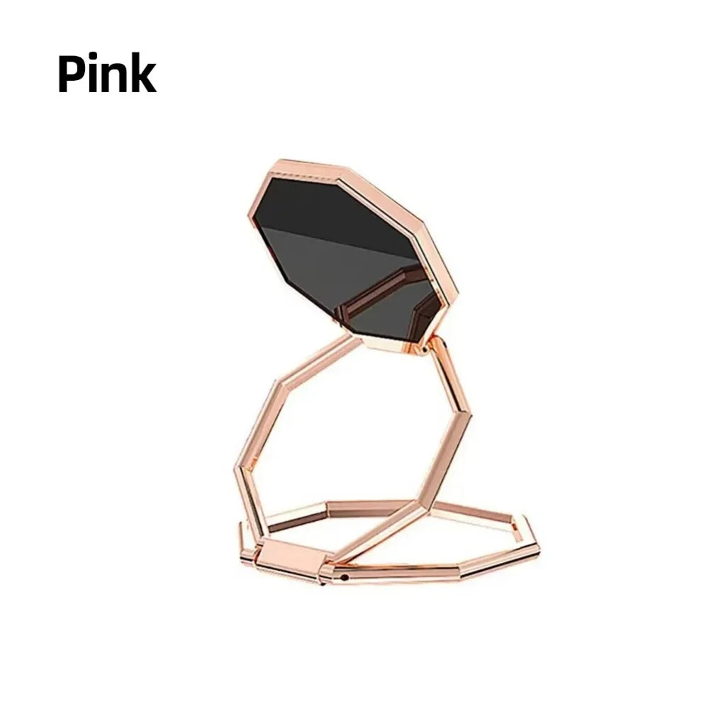 360° Rotatable Metal Ring Phone Stand – Foldable Desk Kickstand