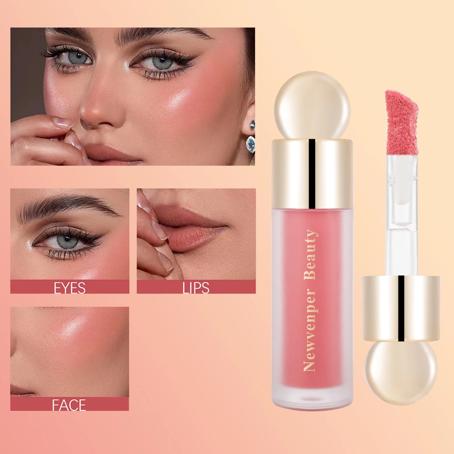 Liquid Highlighter, Blush & Contour Makeup Combo Peaceful Pleasures Health and Wellness