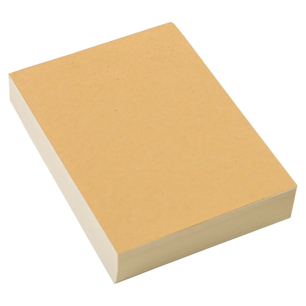 A6 Blank Tear-Off Notepad 252 Sheets | Draft & Writing Notebook