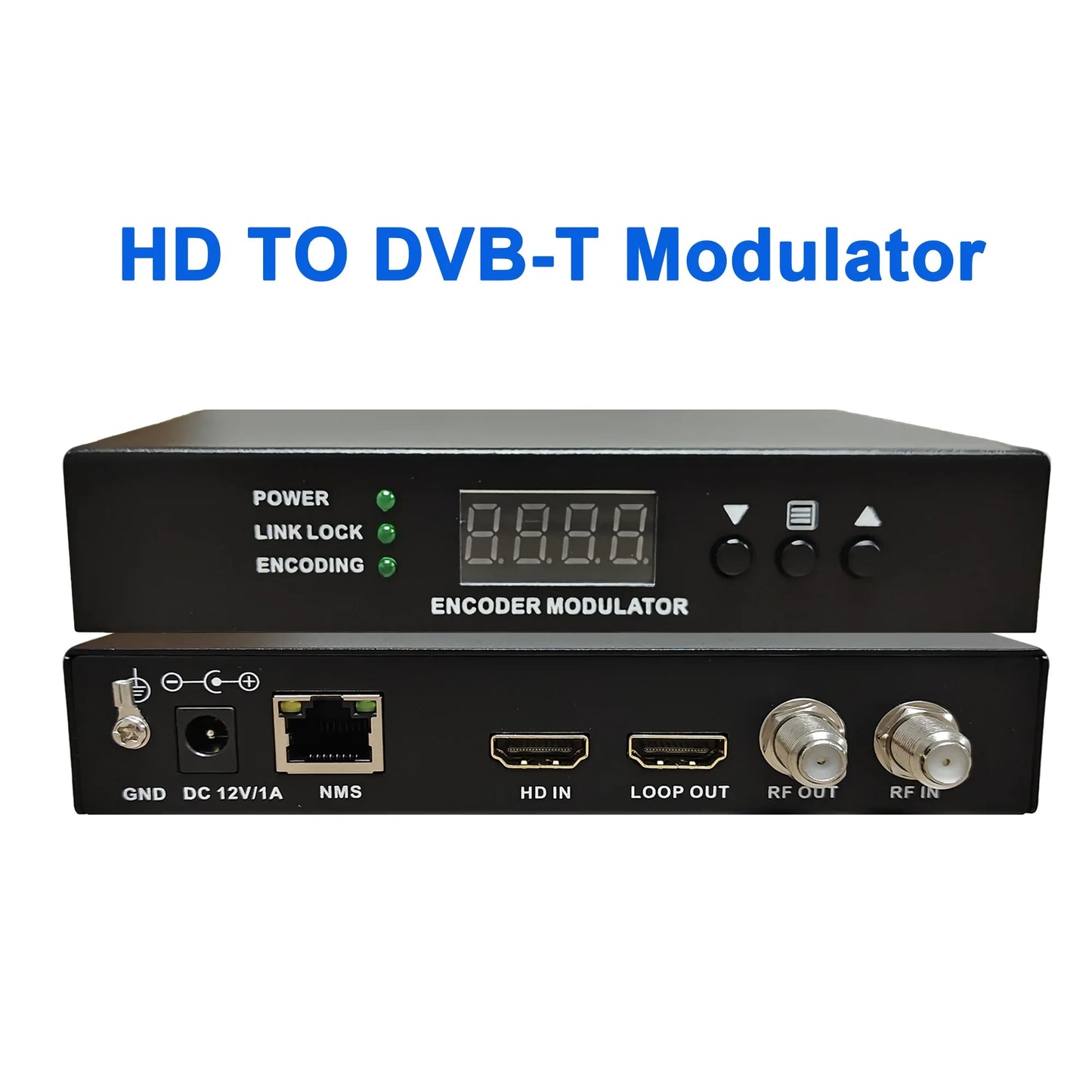HD HDMI to RF Encoder Modulator | DVB-T/C ATSC ISDB-T CATV