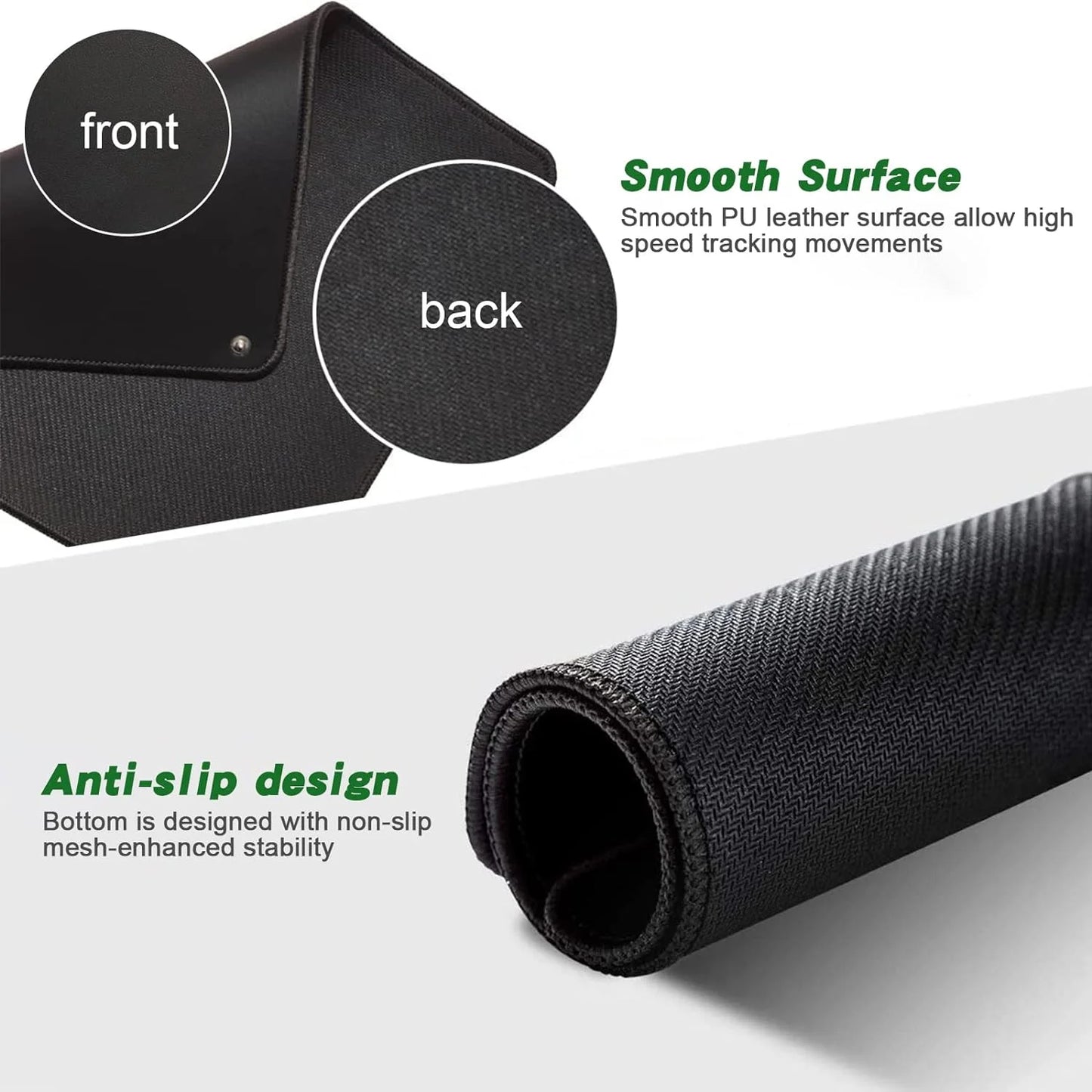 VamsLuna 11x13" Grounding Mat Mouse Pad with Earthing Wire