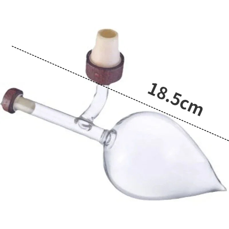 Round and Peach Shaped Transparent Red Wine Aerator Quick Pour Spout Portable Decanter for Red Wine Bottles Sobering Device Peaceful Pleasures Health and Wellness Peach type