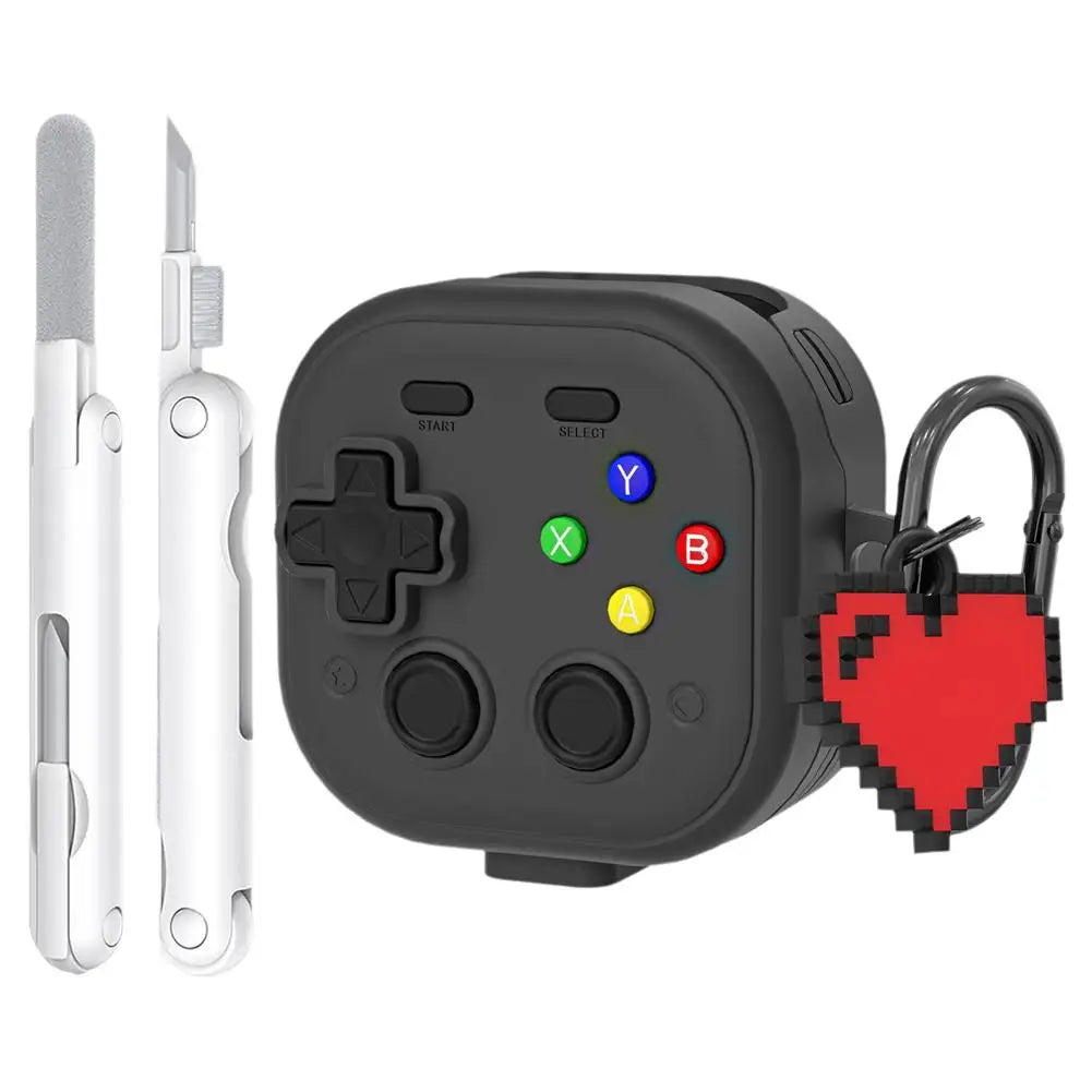 New For Samsung Galaxy Buds 4/4 Pro (2026)Cases Game Controller Design Protective Case With Cleaning Kit For Galaxy Buds4/4Pro Peaceful Pleasures Health and Wellness A