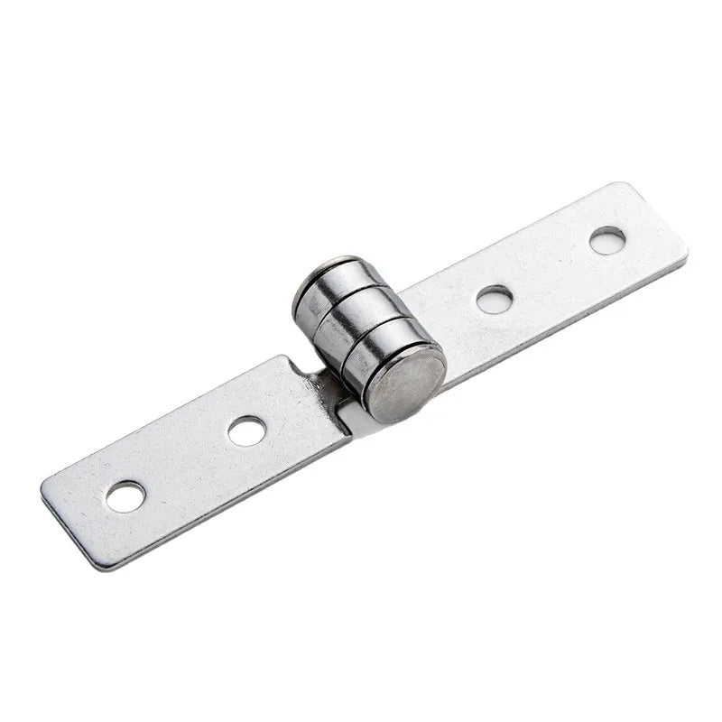 2PCS Heavy-Duty Stainless Steel Frameless Flat Folding Hinges