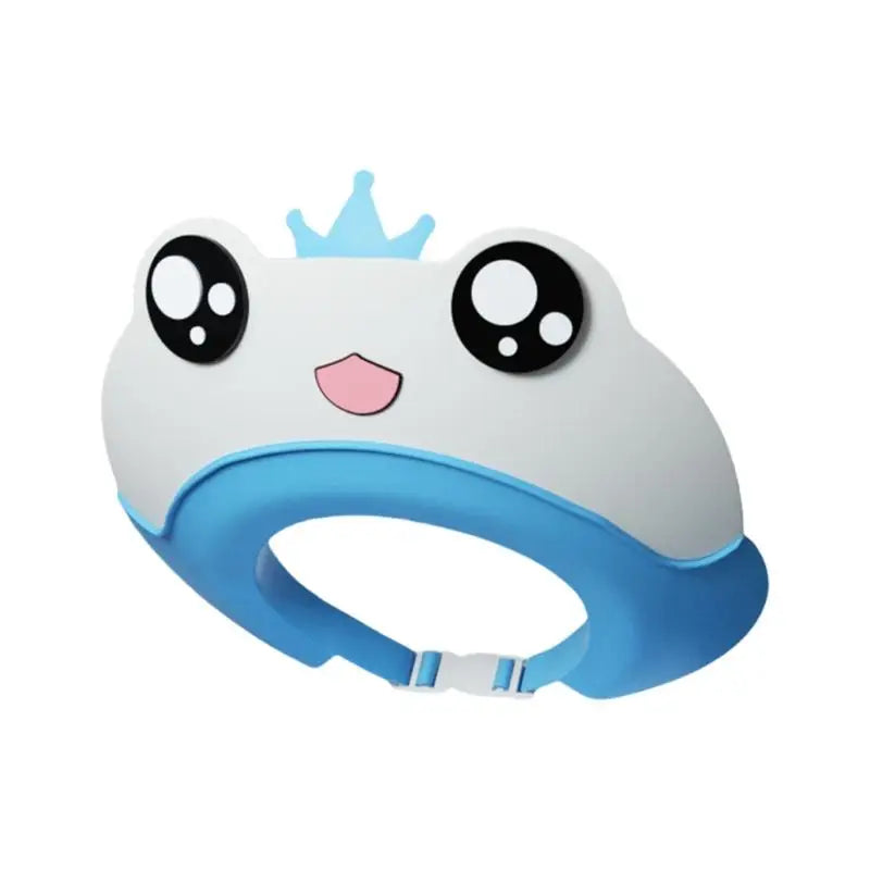 Baby Splash-Proof Shower Hat | Cartoon Design for Ages 1-3