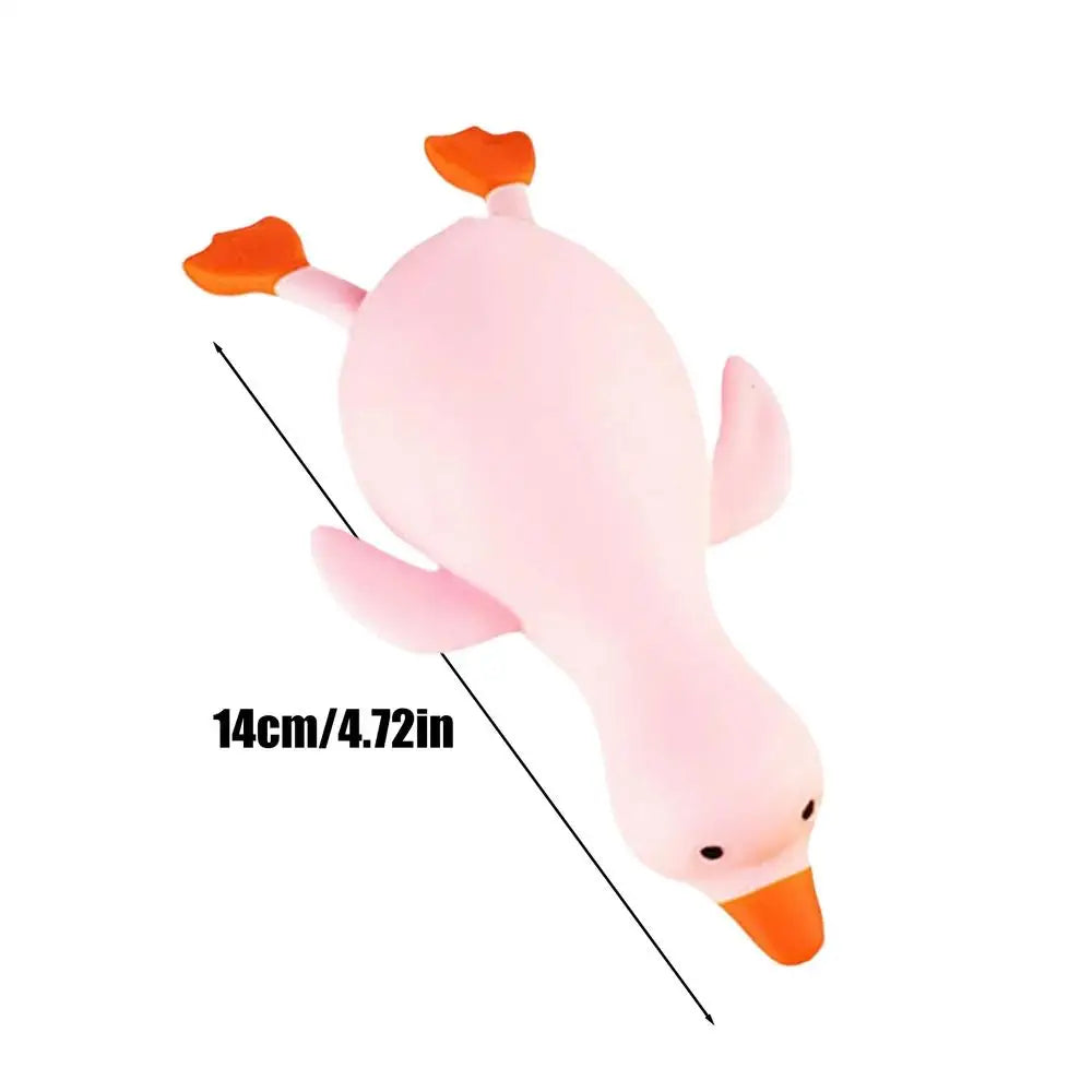 Colorful Duck Squeeze Fidget Toy – Sensory Stretch Toy Gift