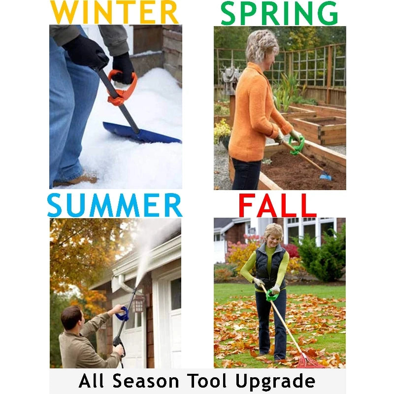 Shovel Rake Labor-saving Handle Attachment Work Garden Shovels Rakes