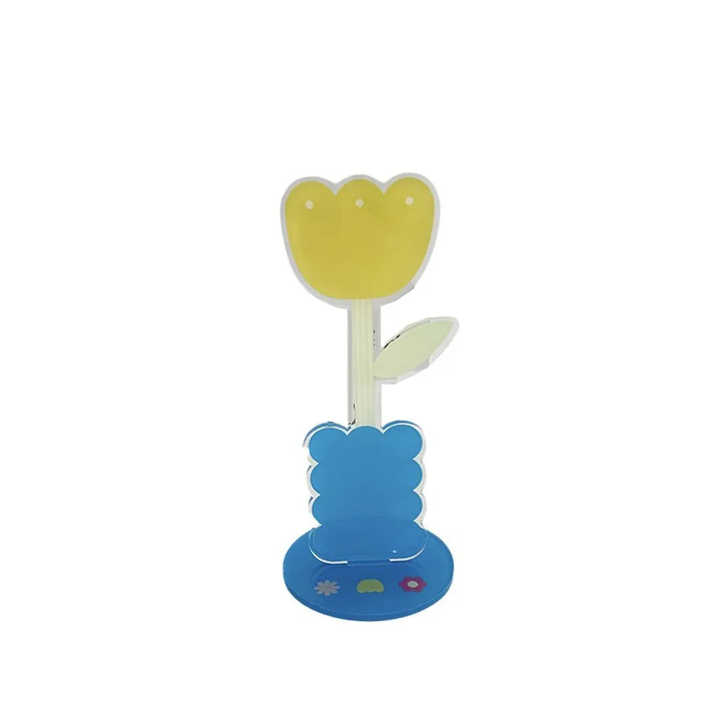 Cute Cartoon Acrylic Memo Clip Decoration Korean Style Cartoon Note Holder Multi-purpose Space Saving Desktop Card Clamp Peaceful Pleasures Health and Wellness Style 4