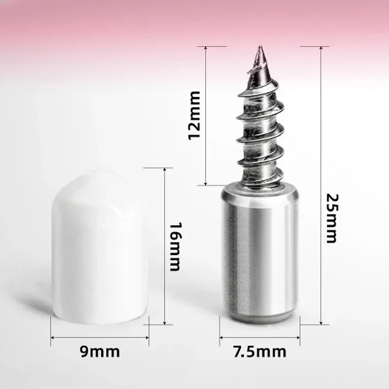 12-Set Shelf Support Pegs with Rubber Sleeve | Cabinet Wardrobe