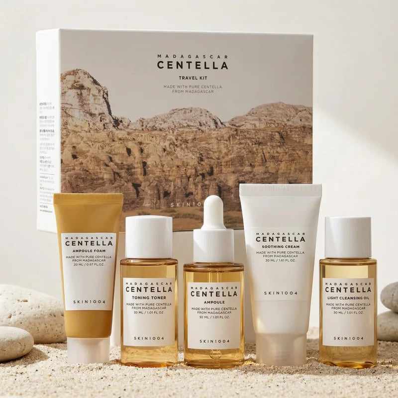 SKIN1004 Centella Travel Kit – 5-Piece K-Beauty Skincare Set