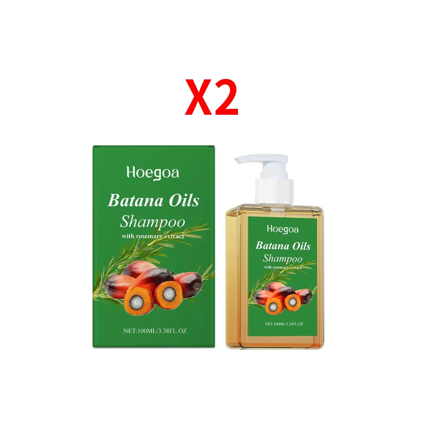 HOEGOA Batana Oil Shampoo – Repair, Nourish & Dandruff Control