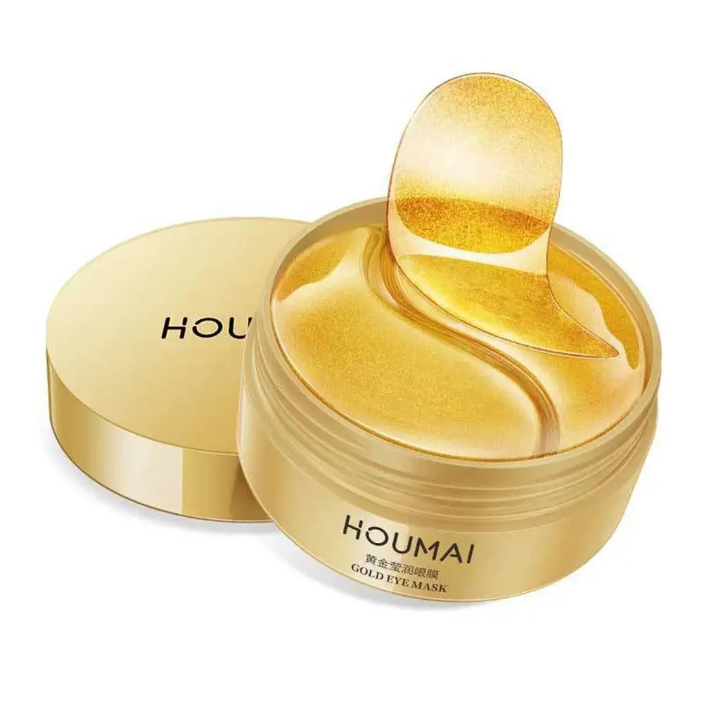 24K Gold Eye Gel Pads – Collagen & Hyaluronic Acid Eye Mask Eye Care Peaceful Pleasures Health and Wellness 1 BOX