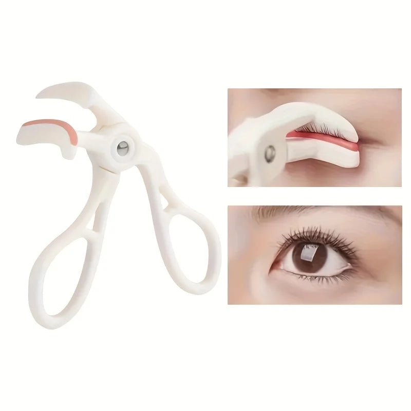 Portable Partial/Wide Angle Eyelash Curler, Durable Curled Natural Style, Suitable for Beginners, No Battery Required Peaceful Pleasures Health and Wellness Wide Angle Eyelash C