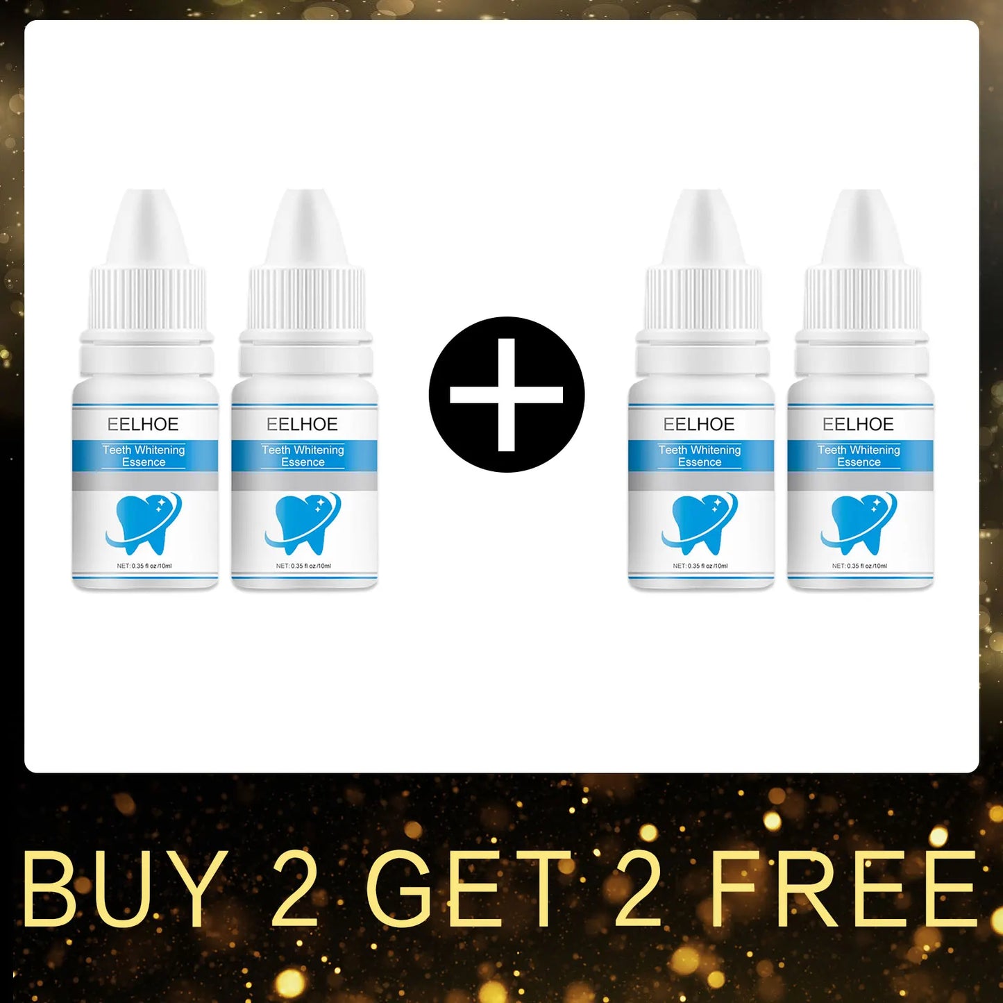 EELHOE Teeth Whitening Serum – Plaque & Stain Remover 10ml