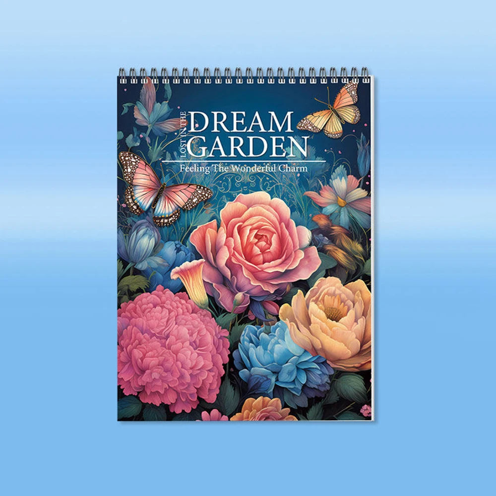 Unstress DIY Creative Coloring Notebook Puzzle Drawing Adult Relaxing