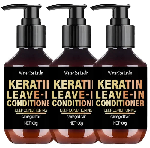 Keratin Leave-In Conditioner with Biotin & Collagen | Repairs Hair