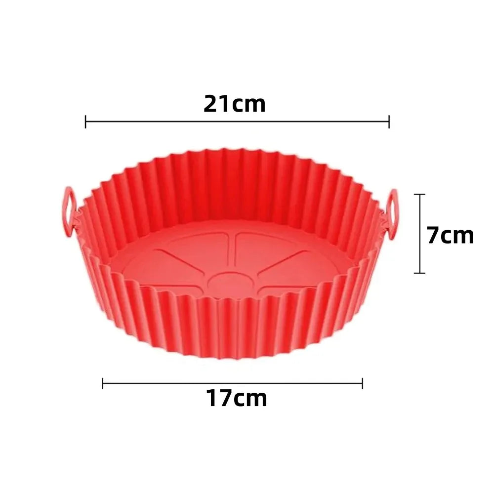 Reusable Silicone Baking Mat – Non-Stick Air Fryer Liner